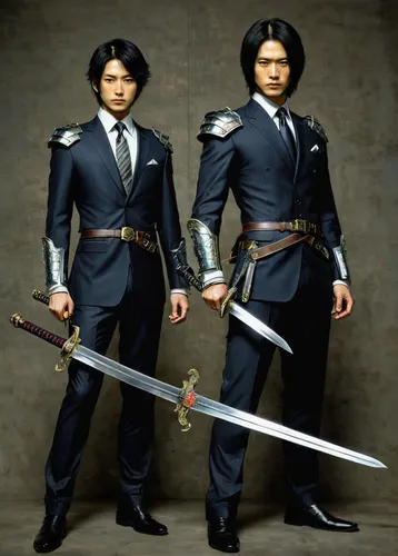 swordsmen,samurai sword,musketeers,sword fighting,swordsman,martial arts uniform,cosplay image,samurai,king sword,japanese martial arts,anime japanese clothing,knights,swords,kenjutsu,police uniforms,assassins,imperial period regarding,samurai fighter,kings,gentlemanly,Illustration,Realistic Fantasy,Realistic Fantasy 08