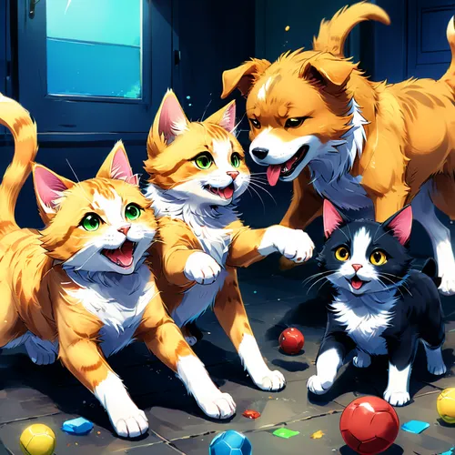 cat family,cat's cafe,rescue alley,cats playing,felines,cat supply,cats,corgis,kittens,oktoberfest cats,pet shop,game illustration,baby cats,pet supply,strays,cat lovers,daycare,cats on brick wall,cat food,felidae,Illustration,Japanese style,Japanese Style 03