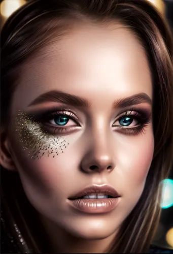 eyes makeup,women's cosmetics,cosmetics,glitter eyes,drusy,glitter powder,jeweled,gold glitter,cosmetic,cosmetic brush,fantasy portrait,oil cosmetic,glittering,beauty face skin,makeup artist,glitter t