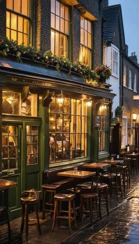 irish pub,the cobbled streets,pub,notting hill,the pub,wine tavern,dublin,cobbles,ireland,outdoor dining,london,paris cafe,crooked house,richmond,wine bar,gas lamp,street cafe,montmartre,victorian,robin hood's bay,Photography,General,Realistic