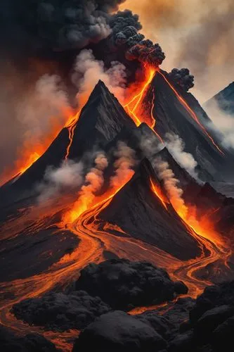 volcanic landscape,volcano,volcanic,volcanic field,volcanism,active volcano,lava,volcanos,volcanoes,types of volcanic eruptions,gorely volcano,volcanic eruption,volcanic activity,the volcano,lava flow,the volcano avachinsky,krafla volcano,eruption,volcanic landform,stratovolcano,Illustration,Black and White,Black and White 32