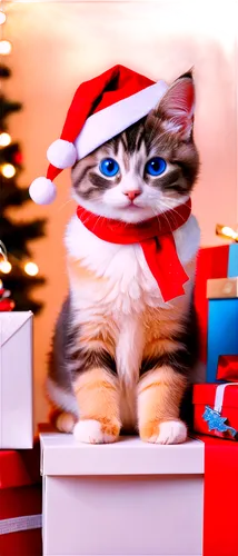 christmas cat,christmasbackground,exanta,chrismukkah,x mas,gnatowski,christmas trailer,christmas background,martinmas,santa,decemeber,pasko,jemas,jul,santa claus,santa hat,santa's hat,christmas santa,christmas photo,christmas wallpaper,Art,Artistic Painting,Artistic Painting 46