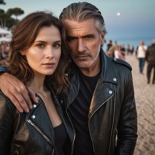 seana,leather jacket,cannes,samcro,ligabue,carice,Photography,General,Natural