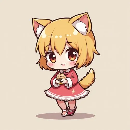 nya,chibchan,kirara,fennec,cute fox,konoe