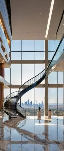 winners stairs,skywalks,glass wall,skybridge,modern office,the observation deck,penthouses,skywalk,observation deck,pedway,bridgepoint,structural glass,safdie,stairmasters,snohetta,glass facade,outside staircase,hudson yards,steel stairs,staircase,Illustration,Realistic Fantasy,Realistic Fantasy 43