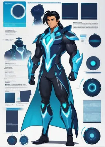 caliandro,morphogenetic,metron,aqualad,nightwing,tron,Unique,Design,Character Design