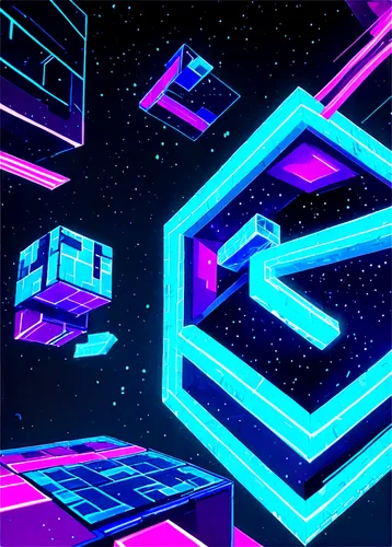 cubes,hypercube,cubic,hypercubes,isometric,pink squares,blocks,spaceland,geometrics,cyberscene,voxel,block game,geometric,80's design,cube background,voxels,game blocks,neon arrows,silico,cube,Unique,Pixel,Pixel 03