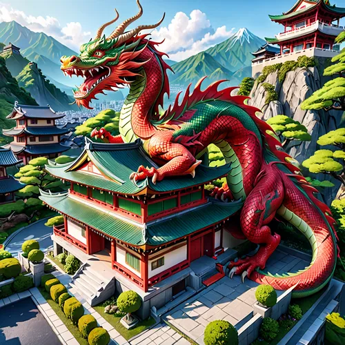 chinese dragon,chinese temple,dragon palace hotel,dragon of earth,dragon bridge,painted dragon,dragon li,forbidden palace,golden dragon,green dragon,dragon,tigers nest,dragon boat,dragon design,chinese architecture,world digital painting,chinese background,5 dragon peak,far eastern,asian architecture,Anime,Anime,General