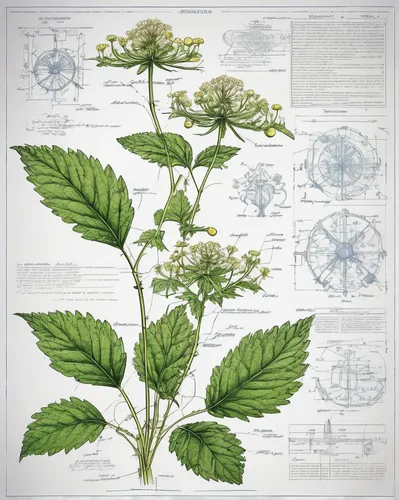 Write a poetic description of nettles blooming in a serene meadow.,heracleum (plant),motherwort,indian nettle,white horehound,gypsywort,japanese meadowsweet,meadowsweet,siberian ginseng,horehound,nett