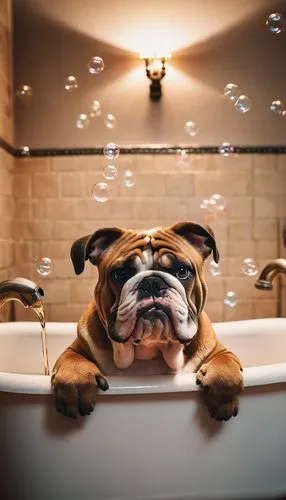 bubbles,bath ball,dwarf bulldog,water bath,english bulldog,continental bulldog,bath balls,small bubbles,bath accessories,bulldog,bath,peanut bulldog,bathtubs,taking a bath,hydrotherapy,soak,milk bath,tub,calgon,tubs,Photography,General,Cinematic