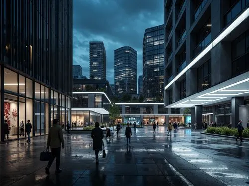 capitaland,3d rendering,sathorn,chongqing,renderings,cybercity,business district,citycenter,taikoo,render,makati,ortigas,klcc,broadgate,marunouchi,city corner,guangzhou,shenzen,harbour city,city scape