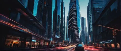 cybercity,light trails,light trail,makati,cyberpunk,shanghai,dubai marina,metropolis,guangzhou,shinjuku,hypermodern,cyberscene,cityzen,cityscape,klcc,coruscant,yonge,cybertown,urban,tron,Conceptual Art,Sci-Fi,Sci-Fi 01