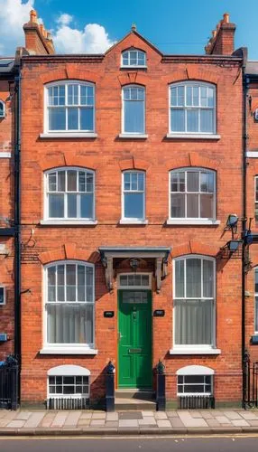 estate agent,folgate,weatherfield,leaseholds,red brick,old brick building,Illustration,Japanese style,Japanese Style 03