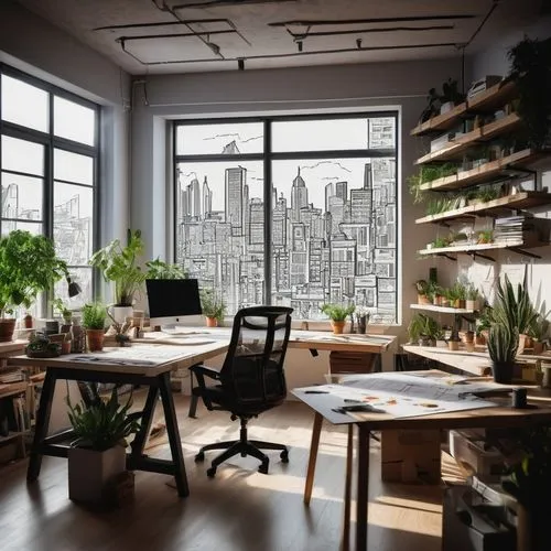 working space,creative office,modern office,workspaces,office desk,blur office background,work space,offices,desks,desk,workspace,loft,bureaux,office,workstations,furnished office,work desk,study room,steelcase,wooden desk,Art,Artistic Painting,Artistic Painting 22