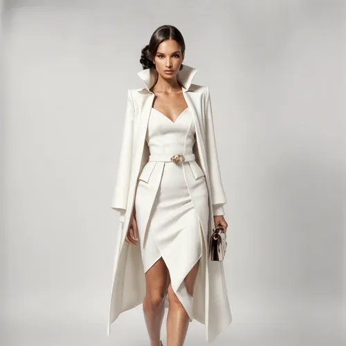 sheath dress,bridal clothing,white winter dress,imperial coat,bridal party dress,white coat,princess leia,wedding dresses,fashion vector,women fashion,robe,white silk,women's clothing,mother of the bride,sackcloth textured,fashion design,overcoat,drape,menswear for women,women clothes