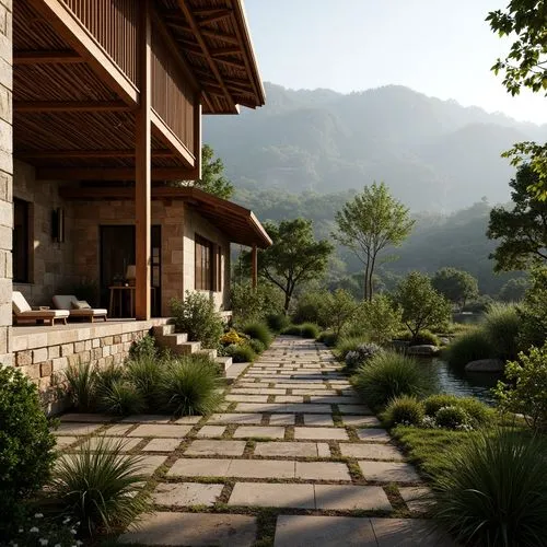 ryokan,zen garden,japanese zen garden,amanresorts,japan garden,teahouse,japanese garden,sake gardens,house in the mountains,home landscape,landscaped,hanok,japanese garden ornament,korean folk village,house in mountains,wudang,magome,moufang,ryokans,japan landscape