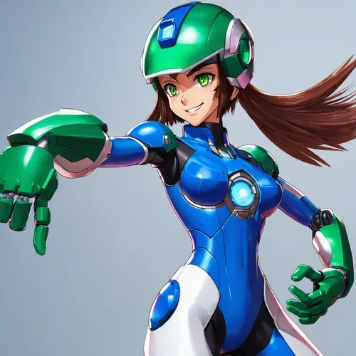 vector girl,nova,kosmea,patrol,tracer,aqua,anime 3d,emerald,petrol,cyan,kotobukiya,motorella,symetra,vector,jade,material test,green and blue,3d model,lady medic,helmet,Conceptual Art,Sci-Fi,Sci-Fi 03