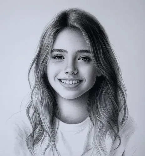 poki,hazelius,girl on a white background,moretz,kiernan,kotova,Illustration,Black and White,Black and White 35