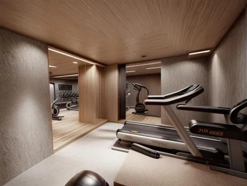 fitness room,fitness center,technogym,fitness facility,precor,spaceship interior,leisure facility,interior modern design,rovere,gymnastics room,millwork,paneling,therapy room,interiors,gymnase,salle,associati,3d rendering,modern room,treatment room