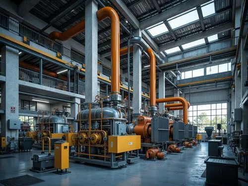 combined heat and power plant,industry 4,industrial plant,industrie,industrial landscape,industrielles,heavy water factory,gasification,manufactures,cogeneration,yellow machinery,industrial tubes,pressure pipes,fanuc,machinery,industrially,turbopumps,industrielle,fluidized,industrial robot