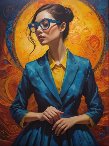 aoc,jasinski,secretarial,oil painting on canvas,experimenter,tretchikoff,woman thinking,sprint woman,ocasio,oil on canvas,cosima,welin,headmistress,girl with bread-and-butter,follieri,maestra,timoshenko,mystical portrait of a girl,bussiness woman,oil painting,Illustration,Paper based,Paper Based 18