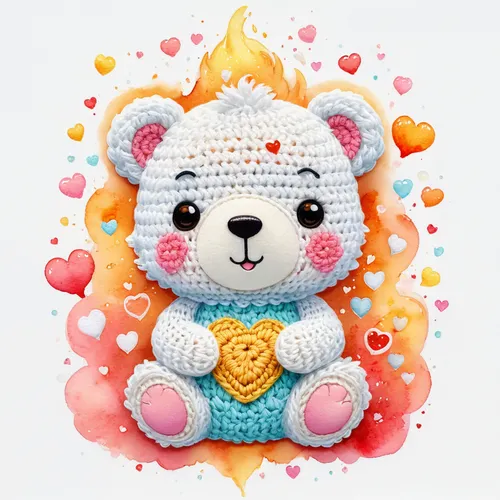 3d teddy,plush bear,crochet pattern,marshmallow art,beanie baby,kawaii animal patches,crochet,heart with crown,valentine bears,cross-stitch,stitched heart,kawaii patches,colorful heart,heart icon,cute bear,kawaii animal patch,scandia bear,bear teddy,christmas gift pattern,gummy bear,Illustration,Japanese style,Japanese Style 01