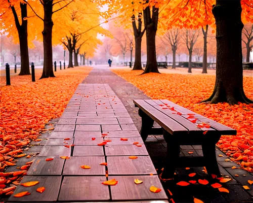 autumn background,autumn park,autumn in the park,autumn scenery,autumn walk,autumn frame,park bench,the autumn,autumn day,autumn,autumn season,fallen leaves,autumn landscape,just autumn,autumn leaves,one autumn afternoon,autumn idyll,autumn forest,autumn theme,late autumn,Illustration,Japanese style,Japanese Style 06