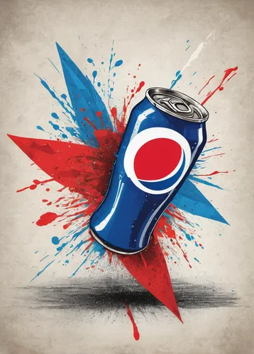 spray can,cola can,beverage can,cool pop art,modern pop art,soda,carbonated soft drinks,pop art effect,pop art background,diet soda,frozen carbonated beverage,soft drink,pop art style,pop - art,pop-art,effect pop art,beer can,pabst blue ribbon,red blue wallpaper,graffiti splatter,Art,Artistic Painting,Artistic Painting 49