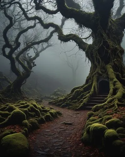 crooked forest,the roots of trees,elven forest,fairytale forest,the mystical path,haunted forest,tree moss,enchanted forest,foggy forest,forest path,tree top path,wooden path,fairy forest,forest floor,celtic tree,moss,winding steps,germany forest,old-growth forest,holy forest,Photography,Fashion Photography,Fashion Photography 11