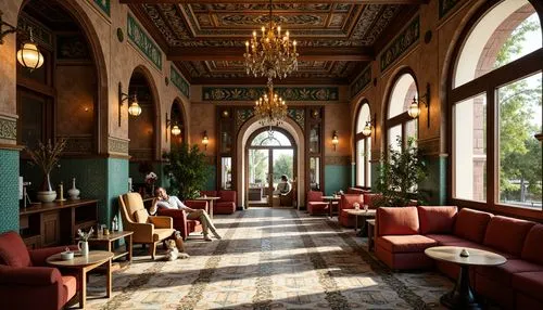 lobby,hotel lobby,royal interior,foyer,beverly hills hotel,hotel hall,amanresorts,banff springs hotel,gleneagles hotel,ritzau,grand hotel europe,kempinski,athenaeum,entrance hall,casa fuster hotel,biltmore,ballroom,breakfast room,nemacolin,philbrook