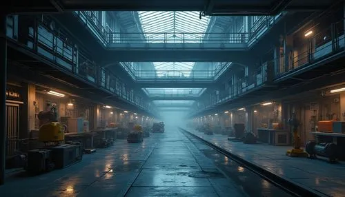 carreau,deakins,warehouses,industrial hall,cryengine,arkham,empty factory,warehouse,bladerunner,prison,printworks,penumbra,factory hall,dishonored,deckard,alleyway,alchemax,alcatraz,cellblock,inmate,Photography,General,Realistic