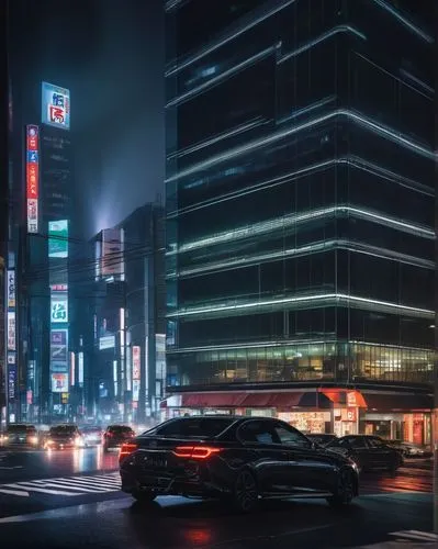 kuruma,shinjuku,tokyo city,tokyo,tokio,akihabara,kamurocho,ikebukuro,osaka,umeda,kokura,light trails,ginza,mercedes-amg gt,nagoya,mercedes amg gt roadstef,shibuya,odaiba,kawasaki,amg gt,Art,Artistic Painting,Artistic Painting 08