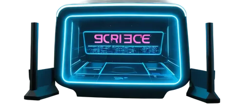 Free videos, multiple screens, futuristic dashboard, neon lights, metal frame, sleek design, high-tech gadget, dynamic animation, 3D visual effects, sci-fi atmosphere, cinematic lighting, close-up sho