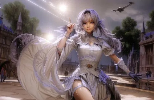 arianrhod,valkyria,xenosaga,serah,urd,weiss,aion,cantarella,belldandy,seraphim,ceromitia,deirdre,sophitia,zefross,rielle,adere,seraph,fantasy picture,angel's tears,the angel with the veronica veil