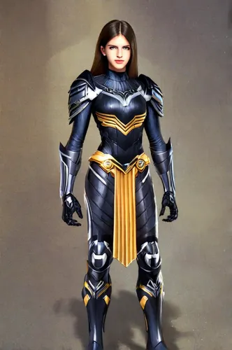 female warrior,paladin,kryptarum-the bumble bee,knight armor,cuirass,alien warrior,armor,joan of arc,figure of justice,vax figure,wasp,sprint woman,nova,armour,wonderwoman,armored,sterntaler,dark blue and gold,steel man,fantasy woman