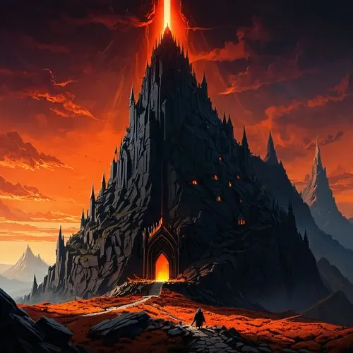 mordor,erebor,fire mountain,firelands,dragonstone,neverwinter,sauron,fire background,cirith,khandaq,volcanic landscape,volcanic,tirith,darklands,highborn,cataclysm,firewind,pillar of fire,morgul,nargothrond,Conceptual Art,Sci-Fi,Sci-Fi 12