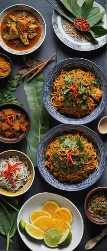 Describe the rich flavors and spices of an authentic Indonesian dish.,laotian cuisine,thai cuisine,nepalese cuisine,burmese food,tibetan food,sri lankan cuisine,thai herbs,indian chinese cuisine,thai 