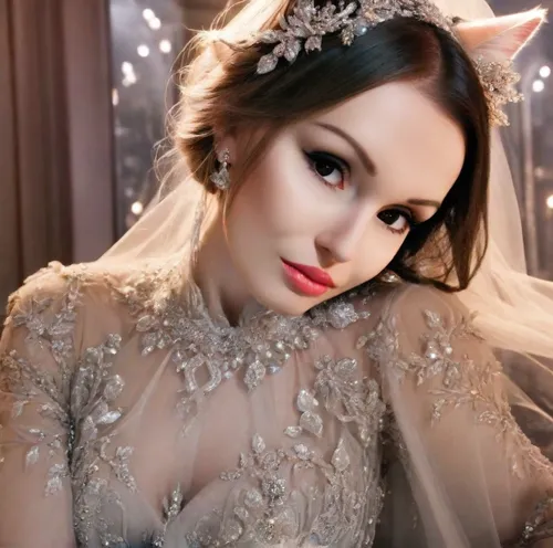 bridal dress,bridal,wedding dress,bridal clothing,wedding gown,bridal jewelry,silver wedding,lily-rose melody depp,bride,enchanting,fairy queen,wedding dresses,bridal accessory,porcelain doll,romantic look,realdoll,vintage angel,diadem,elegant,white bow