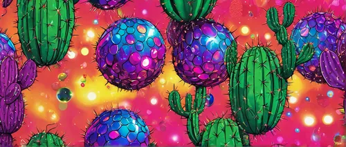 cactus digital background,watercolor cactus,cacti,cactus,watermelon wallpaper,moonlight cactus,kaleidoscopic,kaleidoscope art,sonoran,colored lights,purple wallpaper,colored pencil background,cactus apples,night-blooming cactus,watermelon background,colorful background,wall,pitaya,lava lamp,pineapple background,Illustration,Realistic Fantasy,Realistic Fantasy 38