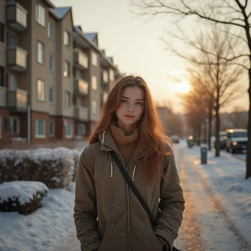 kotova,in the winter,ildiko,in winter,elya,helios 44m,Photography,General,Realistic