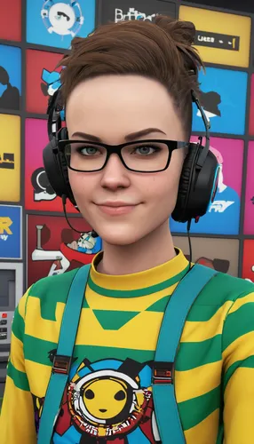 librarian,mini e,headset,silphie,car hop,nerd,headset profile,smart look,lis,gamer,kids glasses,mini,wireless headset,moc chau hill,agnes,female doctor,school items,simpolo,piper,specs,Illustration,American Style,American Style 10