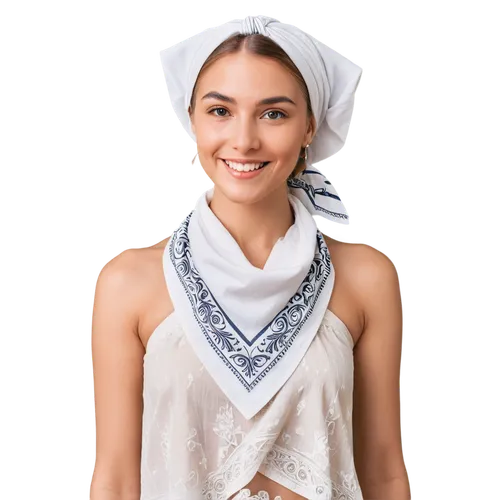 bandana,headscarf,milkmaid,laundress,kitchen towel,headscarves,fouta,beautiful bonnet,bandanna,head kerchief,girl on a white background,bandanas,filipiniana,kerchief,bandannas,bonnet,amihan,pashmina,nunsense,pinafore,Conceptual Art,Fantasy,Fantasy 22