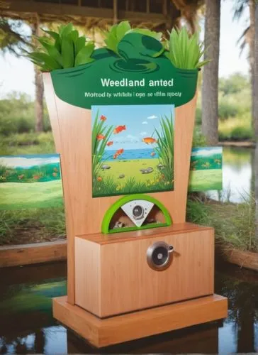 interactive kiosk,wishing well,water dispenser,wetland,wooden birdhouse,savings box,wooden mockup,weißkehl doctor fish,hawaii doctor fish,coconut water processing machine,digital photo frame,will free enclosure,freshwater aquarium,kiosk,wooden signboard,amazonian oils,flat panel display,zoo planckendael,coin drop machine,wetlands