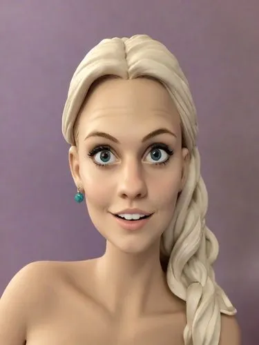 elsa,margairaz,violet head elf,daenerys,margaery,rapunzel,vasilisa,doll's facial features,bjd,silja,evanna,barbie,pixie,ginta,jaina,kerli,tinkerbell,eira,smirnova,galinda,Digital Art,Clay