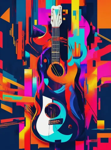 acoustic-electric guitar,vector graphic,painted guitar,concert guitar,guitar,vector illustration,acoustic guitar,vector art,wpap,classical guitar,the guitar,vector design,electric guitar,jazz guitarist,vector graphics,music instruments,musician,music,cavaquinho,guitars,Conceptual Art,Daily,Daily 21