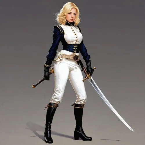 swordswoman,johanna,janna,aveline,jaina,cuirassier,brienne,lieutenant,jodhpurs,osseiran,military uniform,female warrior,hessians,karavas,dissidia,yachtswoman,napoleonic,cullen,adelheid,breeches,Illustration,Realistic Fantasy,Realistic Fantasy 05