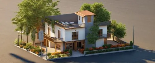 3d rendering,small house,house by the water,residential house,garden elevation,wooden house,render,villa,house with lake,two story house,model house,miniature house,modern house,apartment house,holiday villa,3d rendered,3d render,private house,dunes house,house shape,Photography,General,Realistic