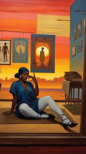 vettriano,colescott,botero,woman sitting,woman laying down,mousseau,querelle,woman on bed,mcquarrie,freaknik,scummvm,art gallery,nighthawks,benton,woman silhouette,indigenous painting,girl sitting,tretchikoff,jasinski,art silhouette,Illustration,Realistic Fantasy,Realistic Fantasy 21