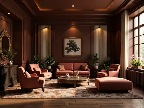 hotel lobby,luxury home interior,sitting room,lobby,livingroom,3d rendering,apartment lounge,living room,lounges,gleneagles hotel,clubroom,interior decoration,lounge,interior decor,chaise lounge,luxury hotel,claridges,interior design,family room,furnishings