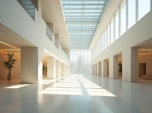 daylighting,atriums,hall of nations,atrium,hallway space,corridors,factory hall,corridor,office buildings,phototherapeutics,pinakothek,champalimaud,facilties,hallways,lobby,empty hall,office building,modern office,architekten,offices,Photography,General,Realistic